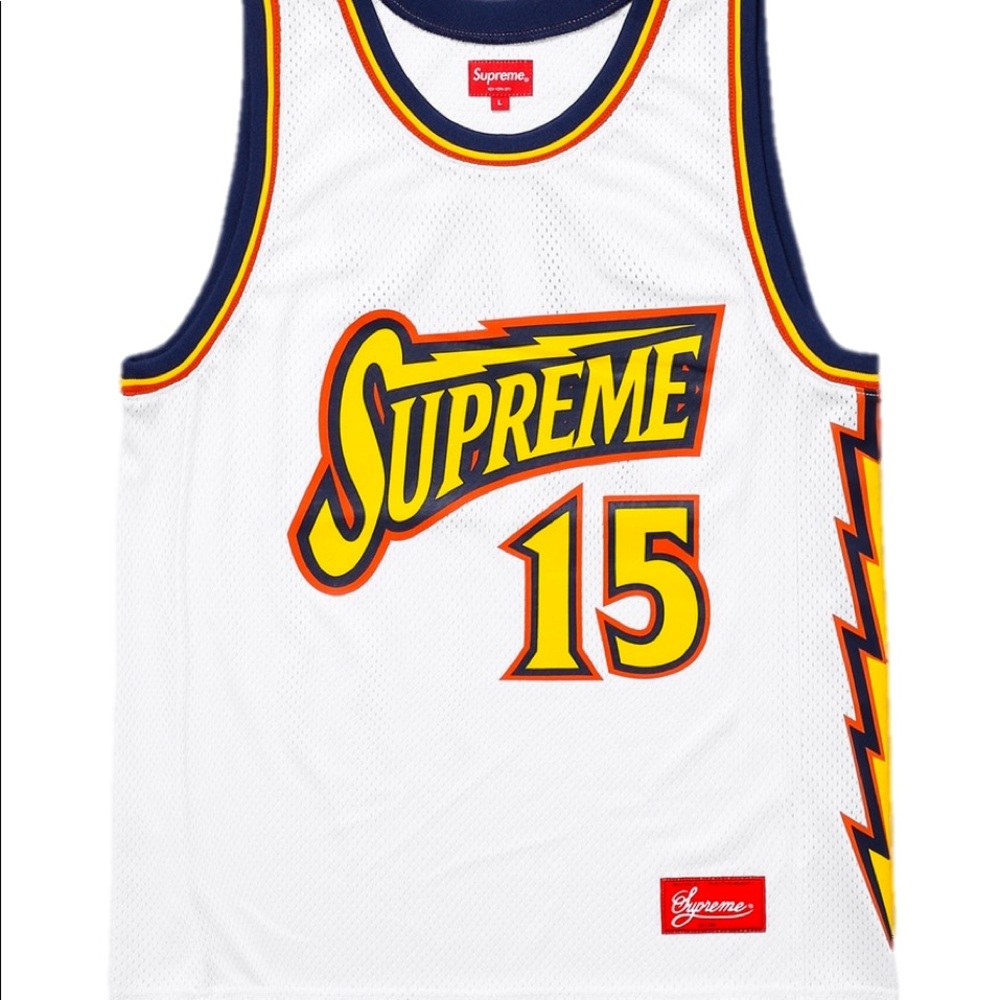 Supreme Golden state warriors jersey XL very rare